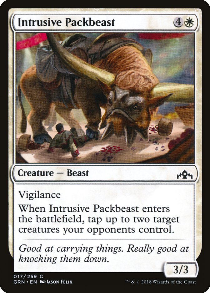 Intrusive Packbeast [Guilds of Ravnica] | Gamer Loot