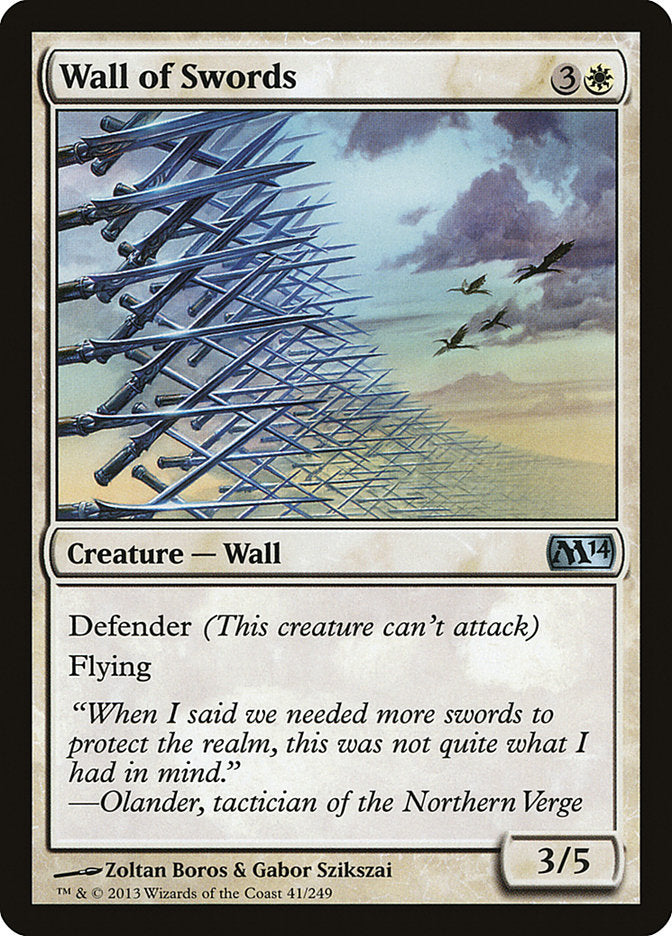 Wall of Swords [Magic 2014] | Gamer Loot