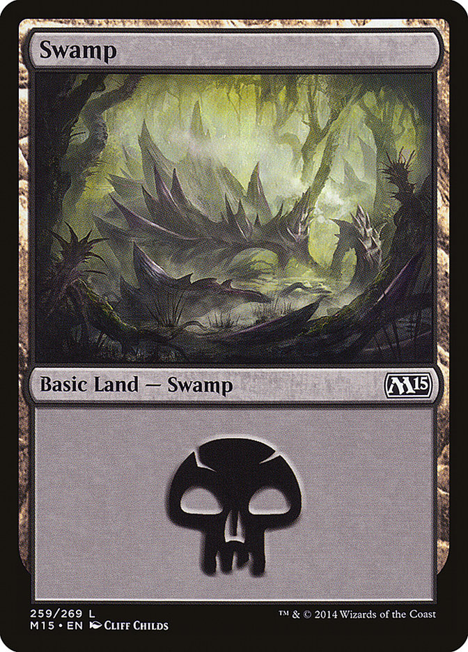 Swamp (259) [Magic 2015] | Gamer Loot