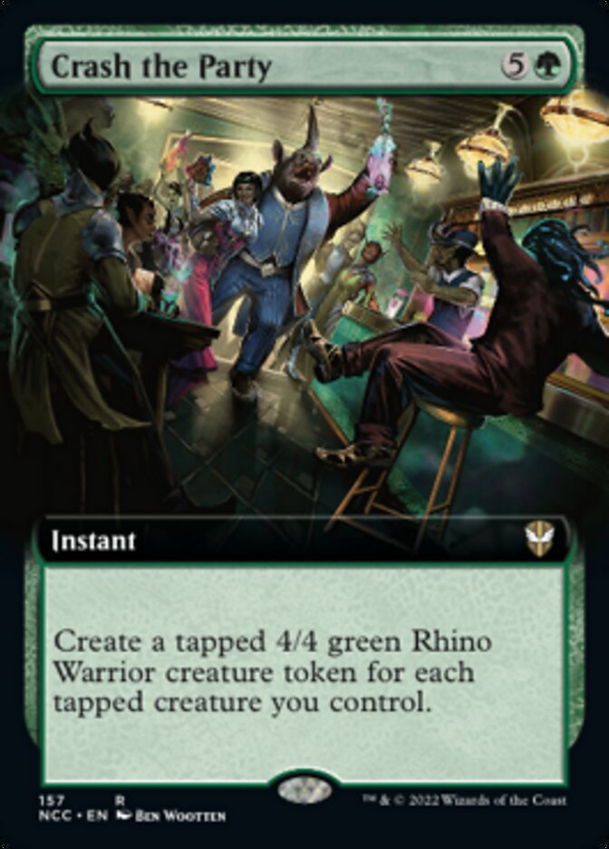Crash the Party (Extended Art) [Streets of New Capenna Commander] | Gamer Loot
