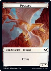 Pegasus // Wall Double-sided Token (Challenger 2021) [Unique and Miscellaneous Promos] | Gamer Loot