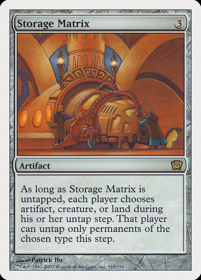 Storage Matrix [Ninth Edition] | Gamer Loot
