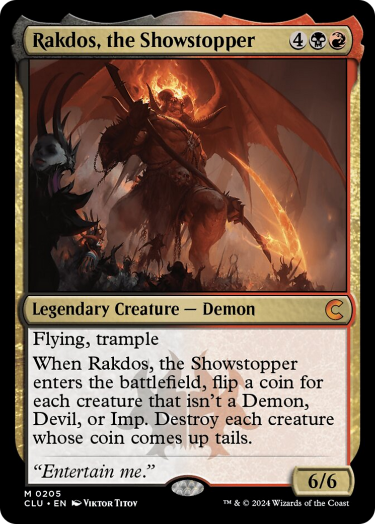 Rakdos, the Showstopper [Ravnica: Clue Edition] | Gamer Loot