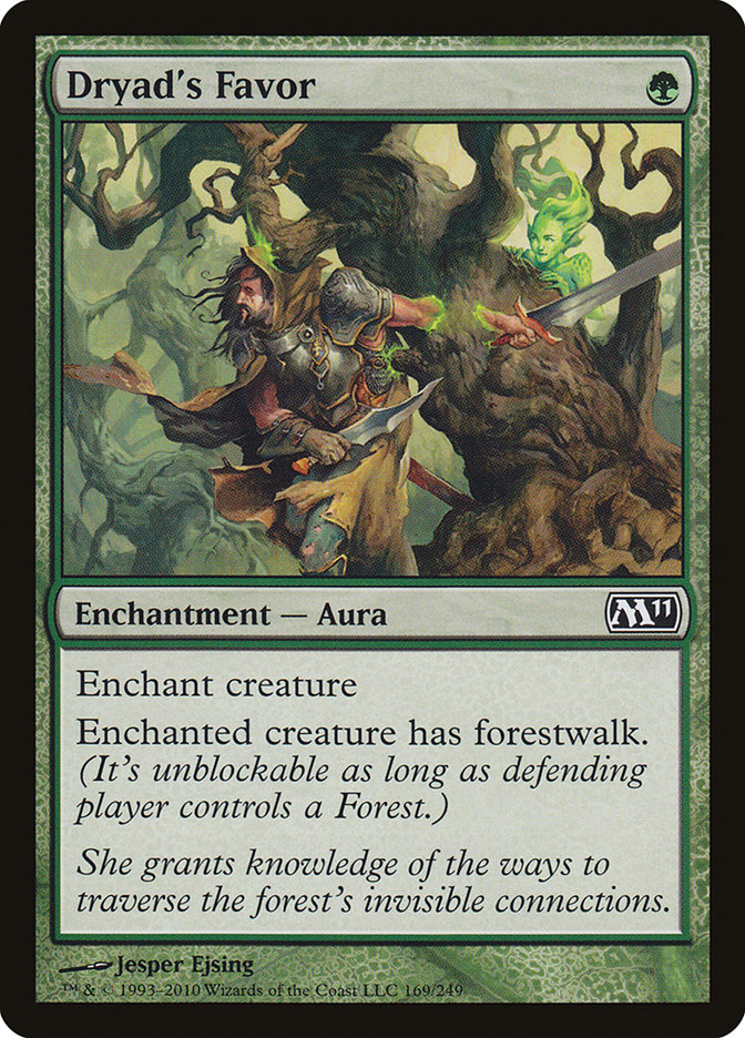 Dryad's Favor [Magic 2011] | Gamer Loot