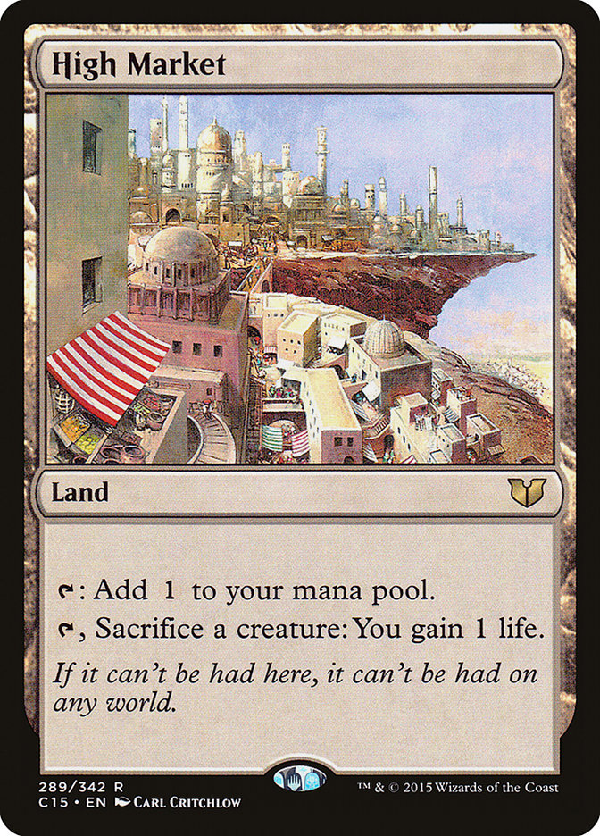 High Market [Commander 2015] | Gamer Loot