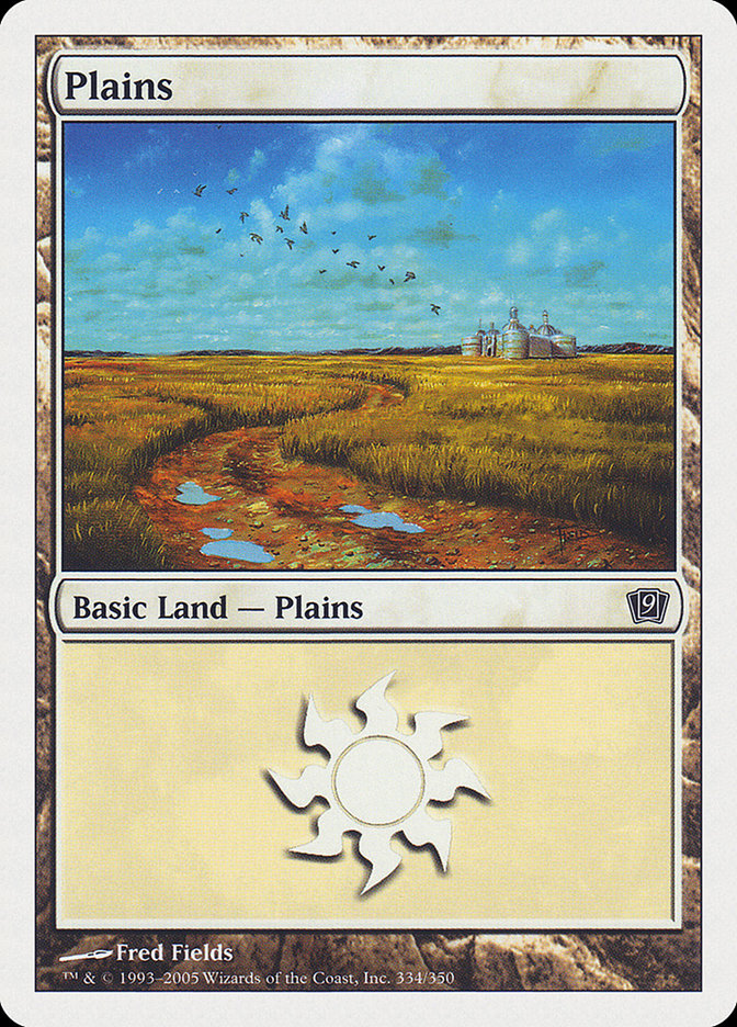 Plains (334) [Ninth Edition] | Gamer Loot