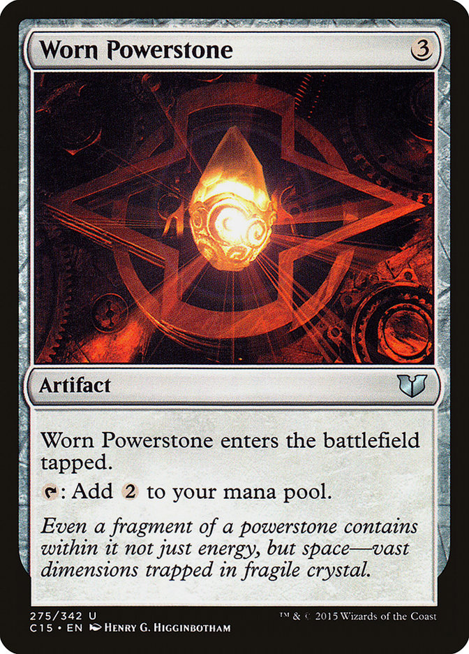 Worn Powerstone [Commander 2015] | Gamer Loot