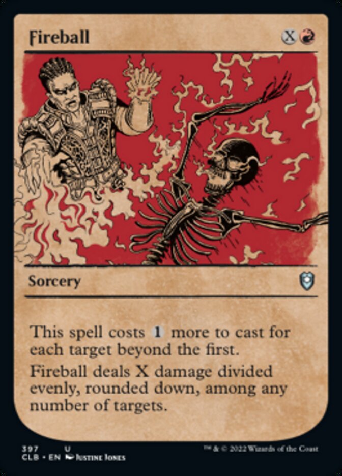 Fireball (Showcase) [Commander Legends: Battle for Baldur's Gate] | Gamer Loot