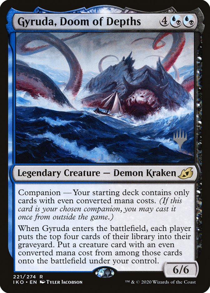 Gyruda, Doom of Depths (Promo Pack) [Ikoria: Lair of Behemoths Promos] | Gamer Loot