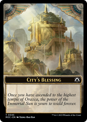 Elephant // City's Blessing Double-Sided Token [March of the Machine Commander Tokens] | Gamer Loot