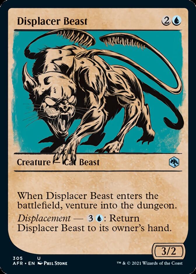 Displacer Beast (Showcase) [Dungeons & Dragons: Adventures in the Forgotten Realms] | Gamer Loot