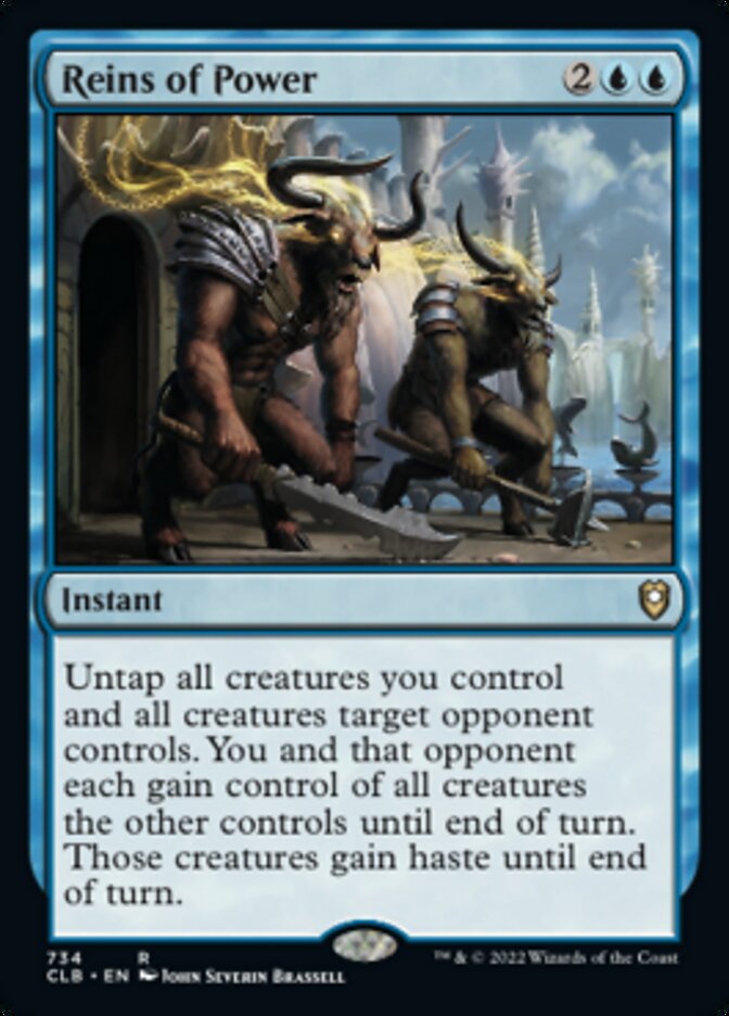 Reins of Power [Commander Legends: Battle for Baldur's Gate] | Gamer Loot