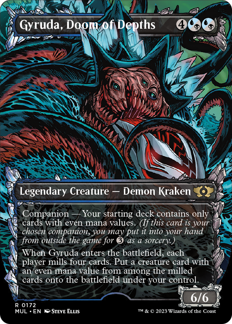 Gyruda, Doom of Depths (Halo Foil) [Multiverse Legends] | Gamer Loot