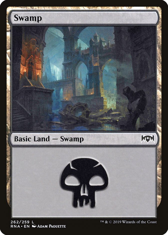 Swamp (262) [Ravnica Allegiance] | Gamer Loot