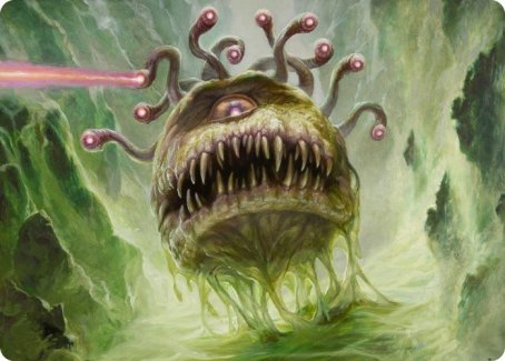 Beholder Art Card [Dungeons & Dragons: Adventures in the Forgotten Realms Art Series] | Gamer Loot