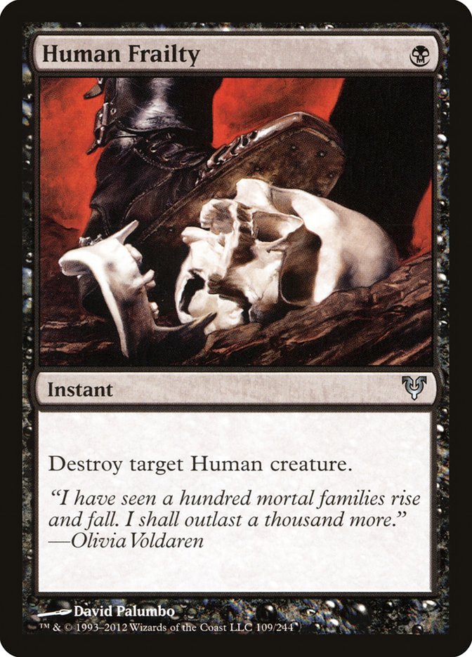 Human Frailty [Avacyn Restored] | Gamer Loot