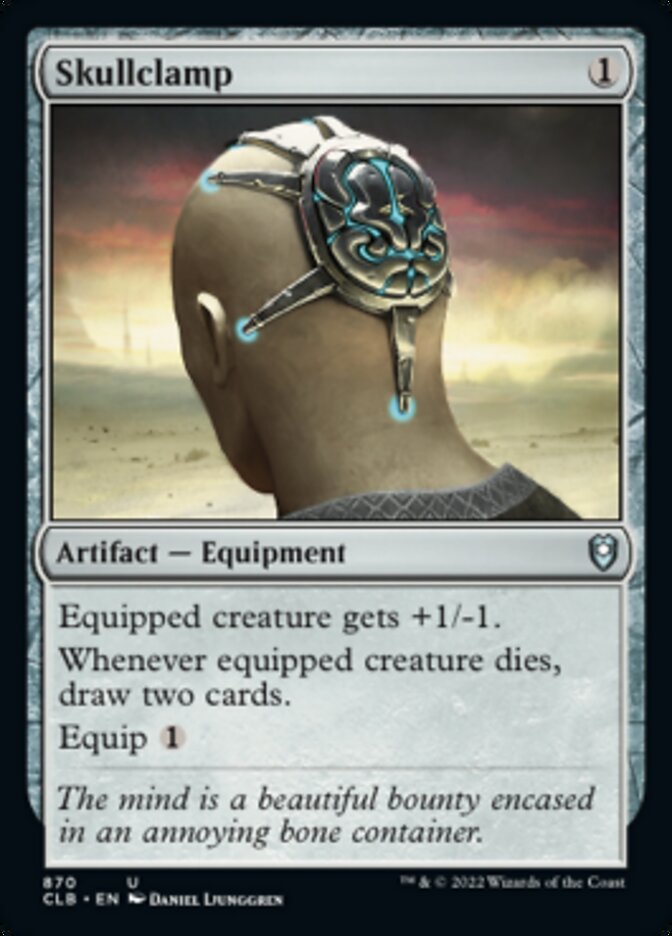 Skullclamp [Commander Legends: Battle for Baldur's Gate] | Gamer Loot