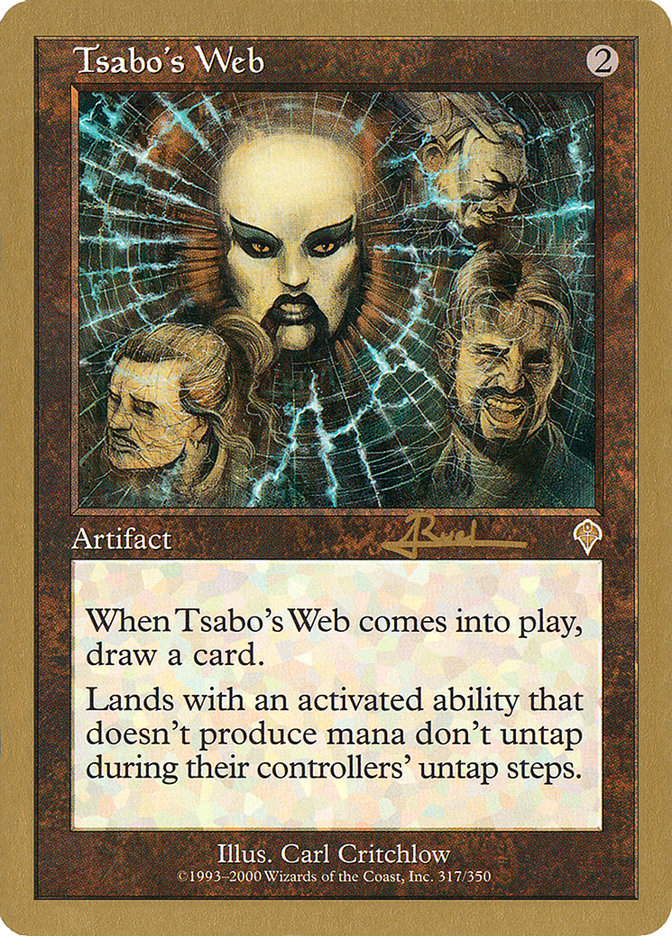 Tsabo's Web (Antoine Ruel) [World Championship Decks 2001] | Gamer Loot