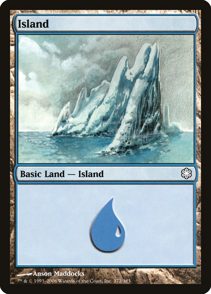 Island (372) [Coldsnap Theme Decks] | Gamer Loot
