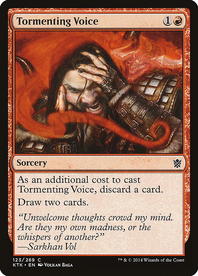 Tormenting Voice [Khans of Tarkir] | Gamer Loot