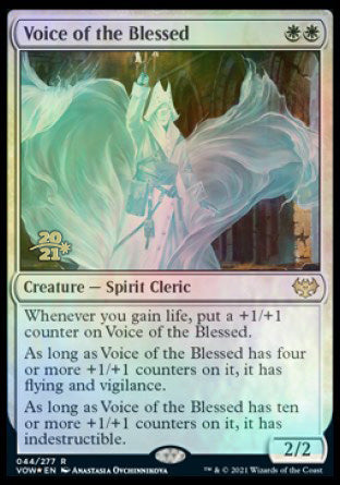 Voice of the Blessed [Innistrad: Crimson Vow Prerelease Promos] | Gamer Loot