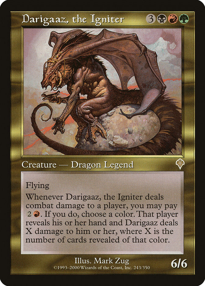 Darigaaz, the Igniter [Invasion] | Gamer Loot