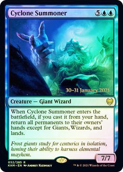 Cyclone Summoner [Kaldheim Prerelease Promos] | Gamer Loot