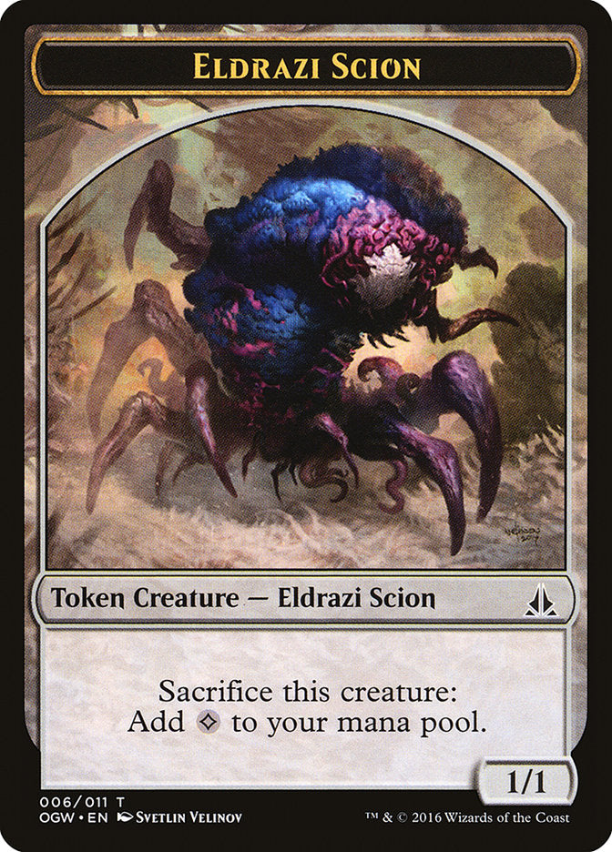 Eldrazi Scion (006/011) [Oath of the Gatewatch Tokens] | Gamer Loot