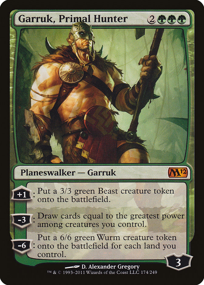 Garruk, Primal Hunter [Magic 2012] | Gamer Loot