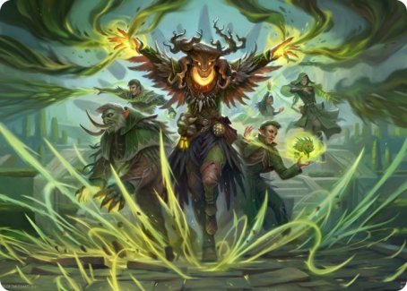 Witherbloom Command Art Card [Strixhaven: School of Mages Art Series] | Gamer Loot