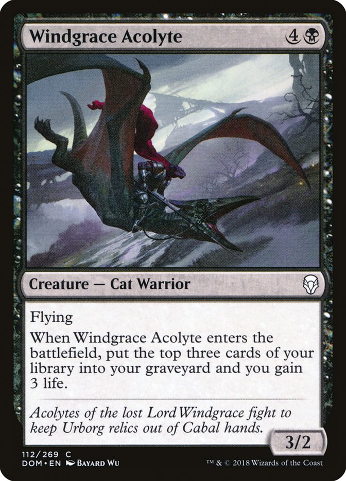 Windgrace Acolyte [Dominaria] | Gamer Loot