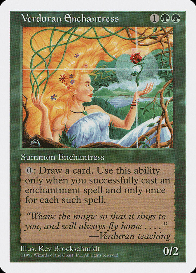 Verduran Enchantress [Fifth Edition] | Gamer Loot