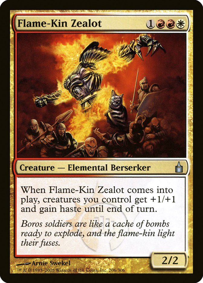 Flame-Kin Zealot [Ravnica: City of Guilds] | Gamer Loot