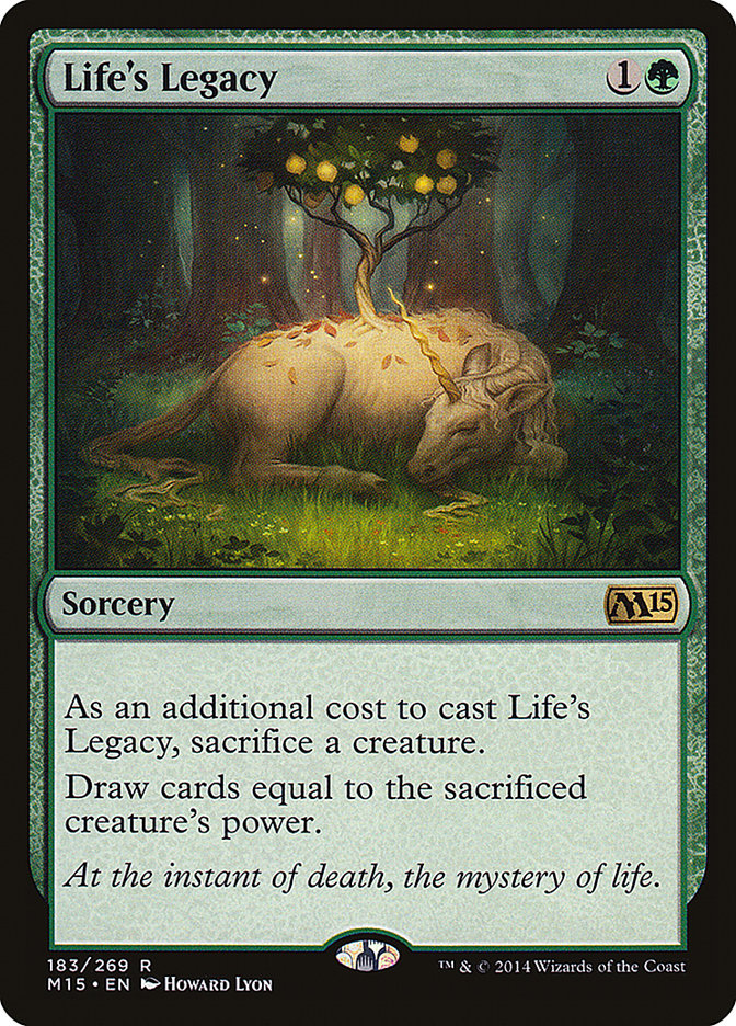 Life's Legacy [Magic 2015] | Gamer Loot