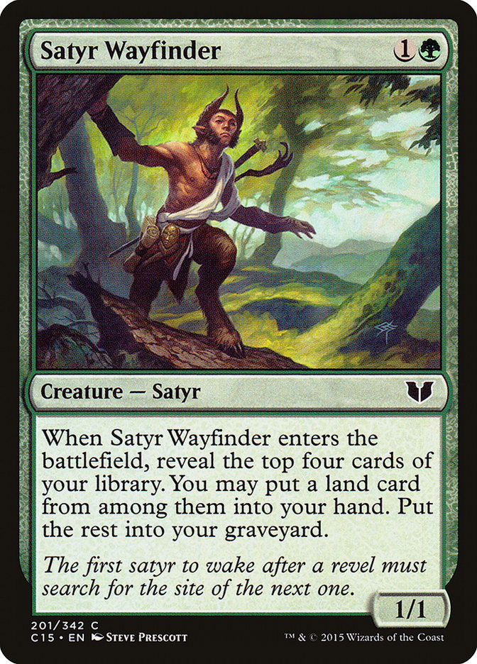 Satyr Wayfinder [Commander 2015] | Gamer Loot