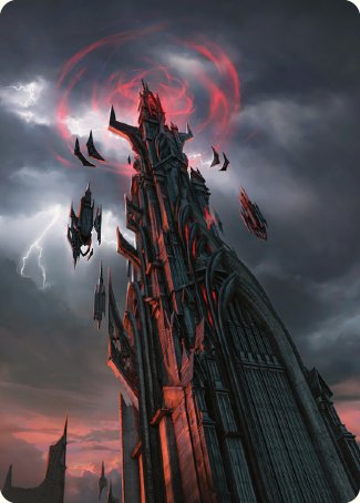 Barad-dur Art Card [The Lord of the Rings: Tales of Middle-earth Art Series] | Gamer Loot