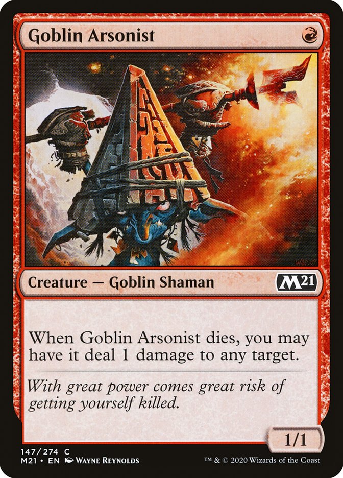 Goblin Arsonist [Core Set 2021] | Gamer Loot