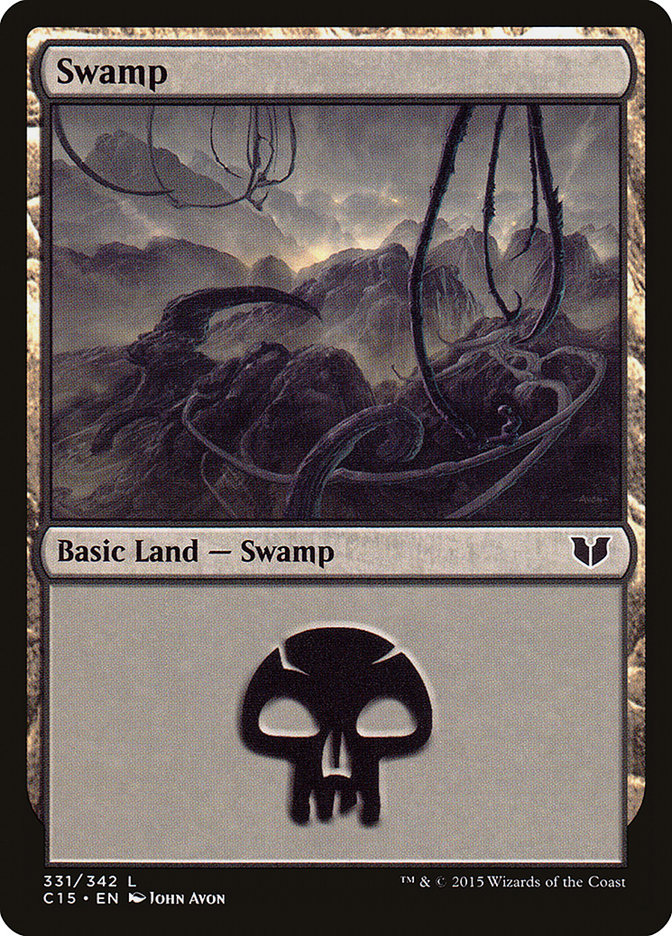 Swamp (331) [Commander 2015] | Gamer Loot