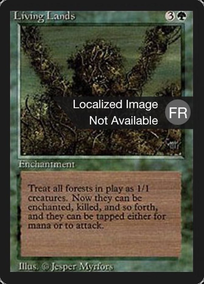 Living Lands [Foreign Black Border] | Gamer Loot