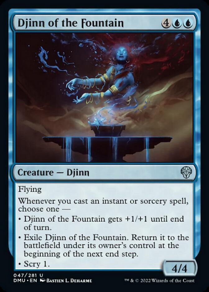 Djinn of the Fountain [Dominaria United] | Gamer Loot