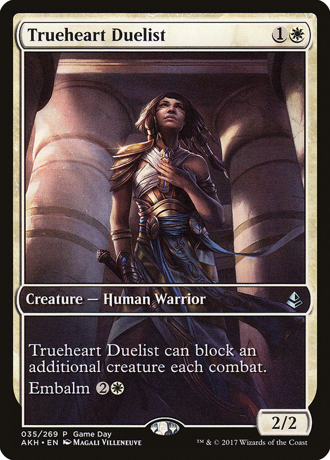 Trueheart Duelist (Game Day) [Amonkhet Promos] | Gamer Loot