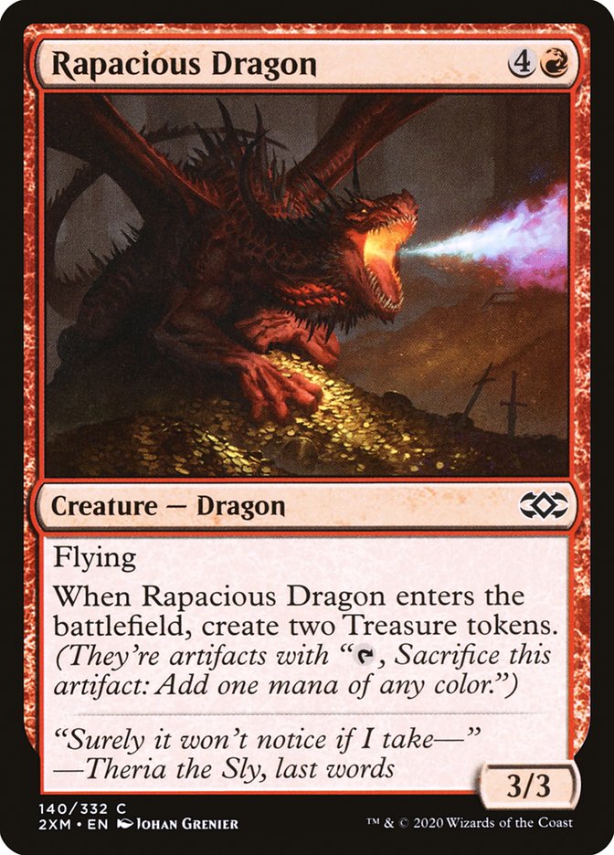 Rapacious Dragon [Double Masters] | Gamer Loot