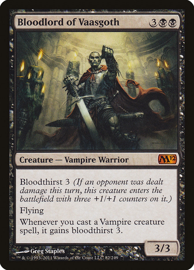 Bloodlord of Vaasgoth [Magic 2012] | Gamer Loot