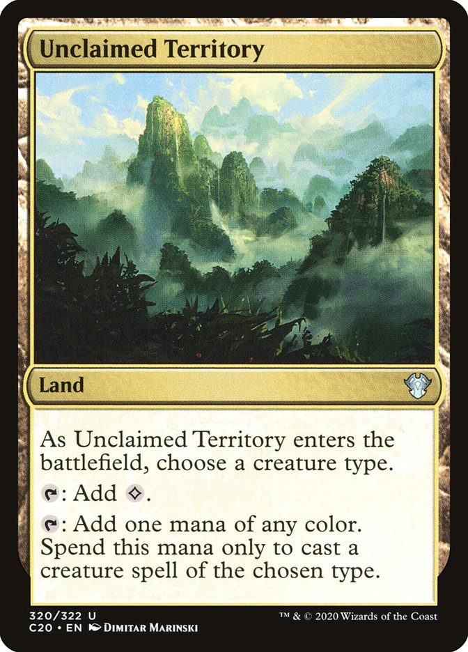 Unclaimed Territory [Commander 2020] | Gamer Loot