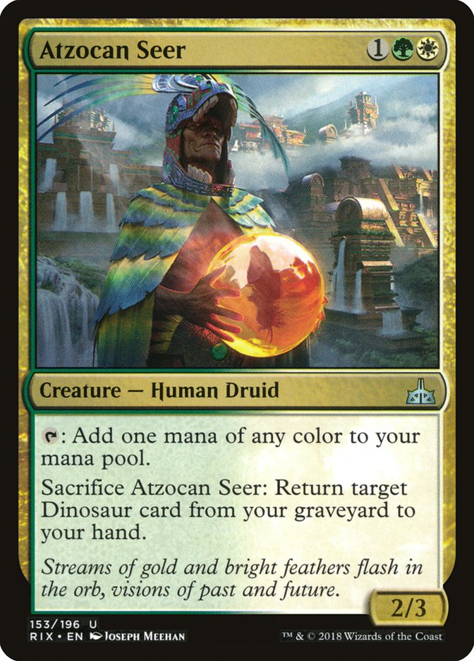 Atzocan Seer [Rivals of Ixalan] | Gamer Loot