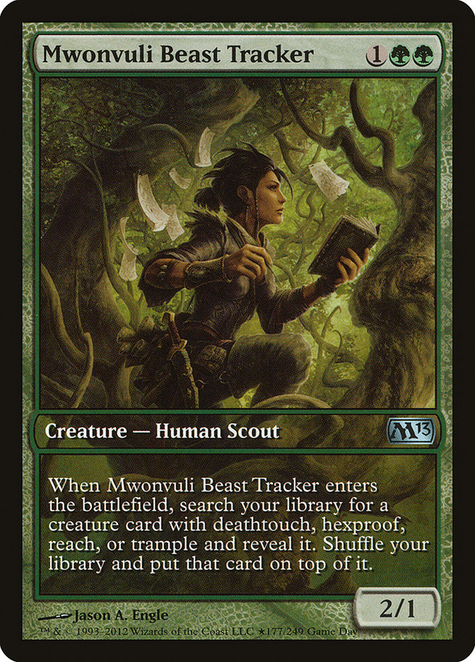 Mwonvuli Beast Tracker (Game Day) [Magic 2013 Promos] | Gamer Loot