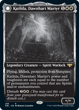 Katilda, Dawnhart Martyr // Katilda's Rising Dawn [Innistrad: Double Feature] | Gamer Loot