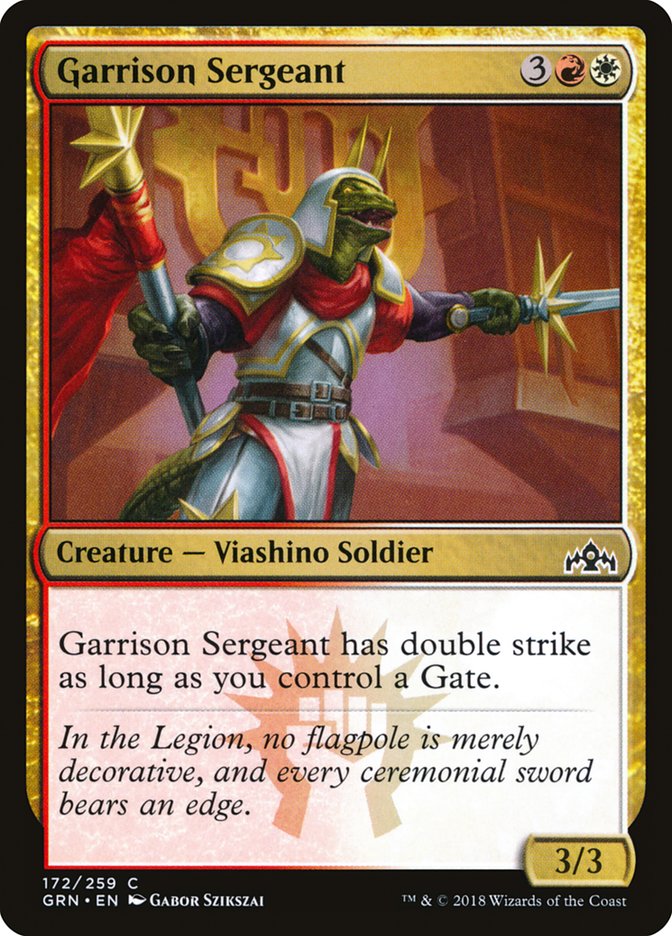 Garrison Sergeant [Guilds of Ravnica] | Gamer Loot