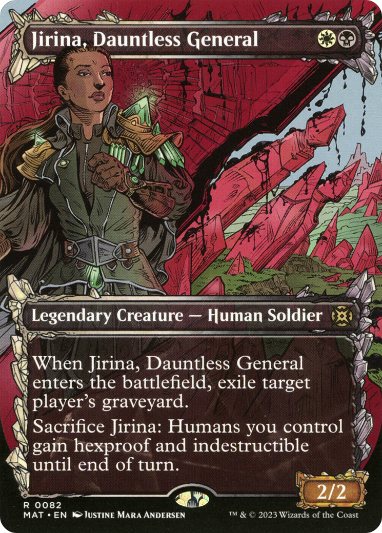 Jirina, Dauntless General (Showcase) [March of the Machine: The Aftermath] | Gamer Loot