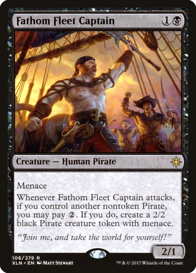 Fathom Fleet Captain (Promo Pack) [Ixalan Promos] | Gamer Loot